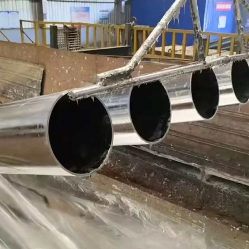 Поцинкована кръгла тръба