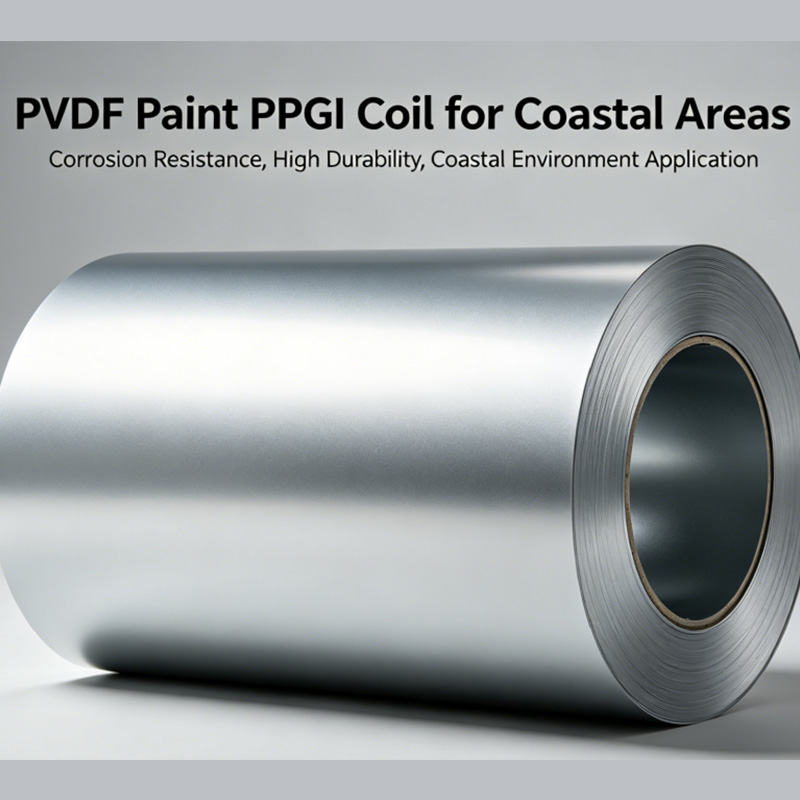 PVDF боя PPGI бобина за крайбрежни райони